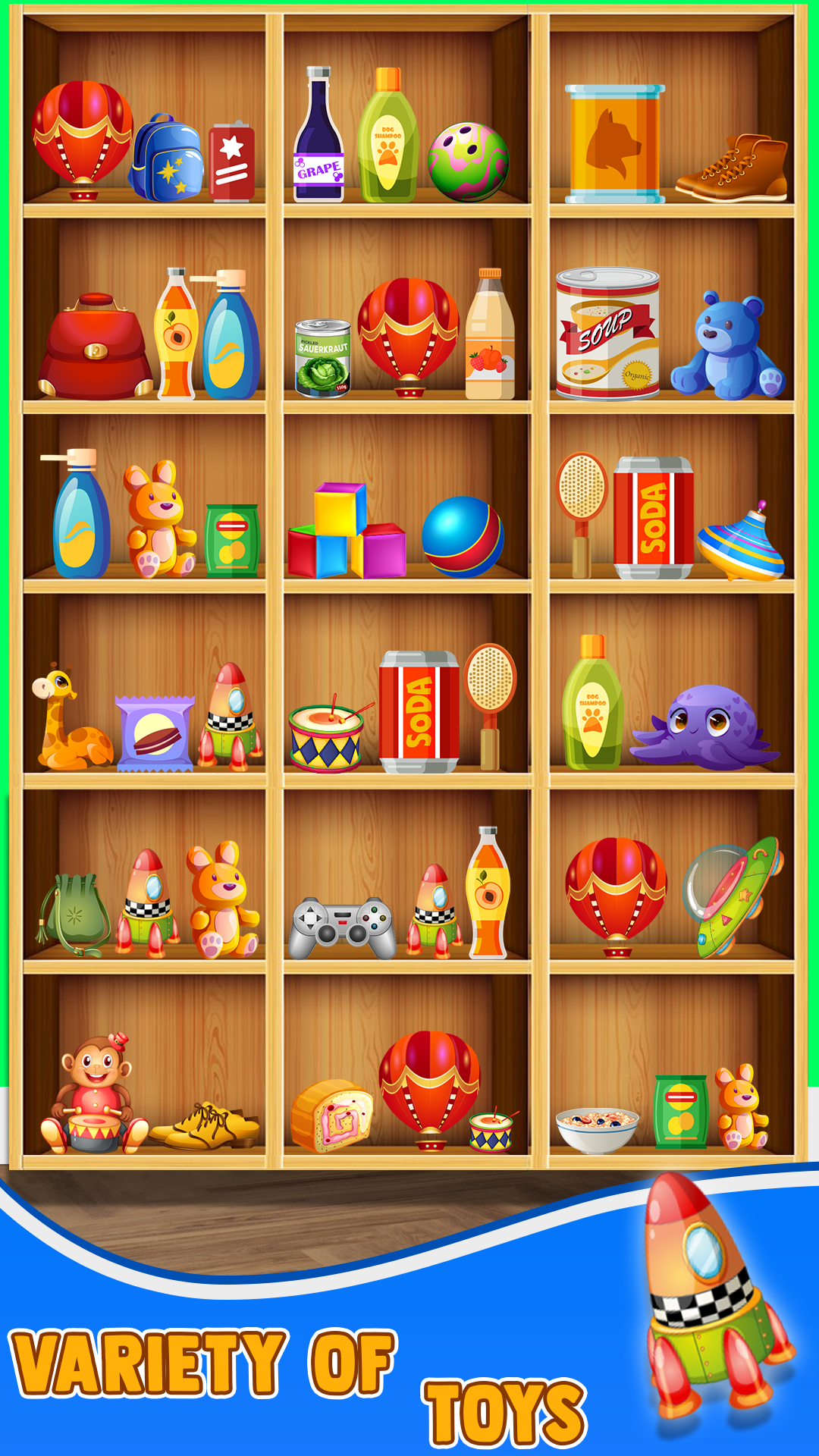 Goods Puzzle Master Triple Sort Challenge: Match Factory Matching